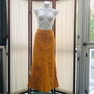 Iceberg Tweety Bird Yellow Maxi Skirt
